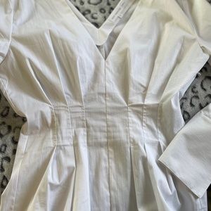 Good American white blouse